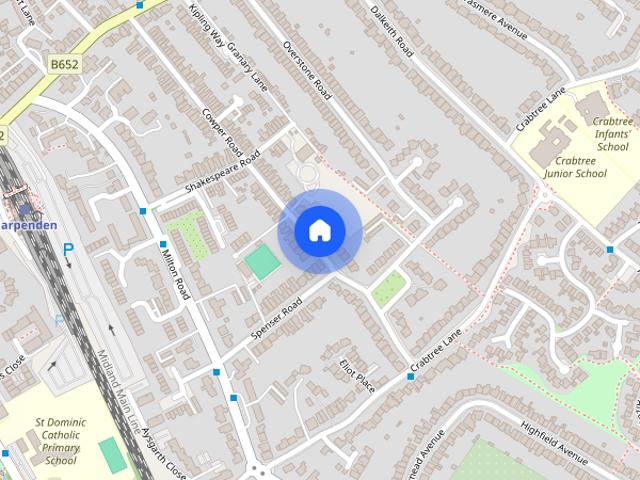 Apartment for rent in Hatching Green, Five Acres