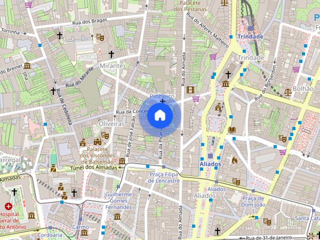 Apartamento alugar em Porto, Cedofeita