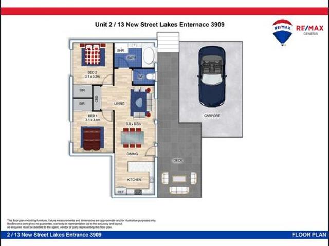 Apartment for rent in Lakes Entrance, Victoria