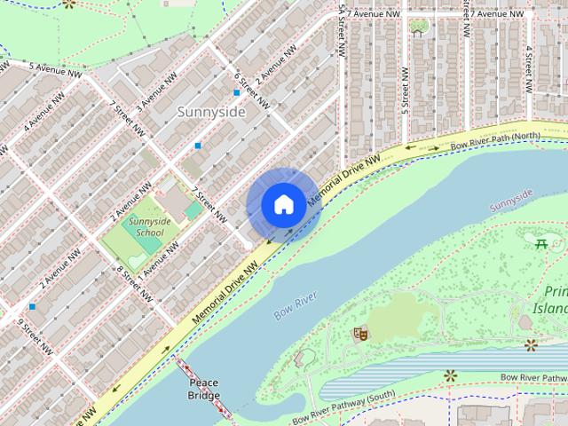 House for rent in Sunnyside, Calgary