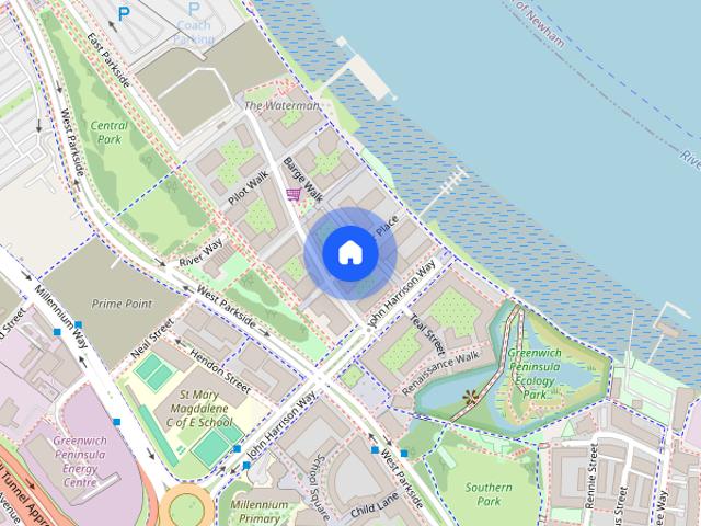 Apartment for rent in East Greenwich, Greater London