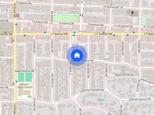 Apartment for rent in Lower Mount Royal, Calgary