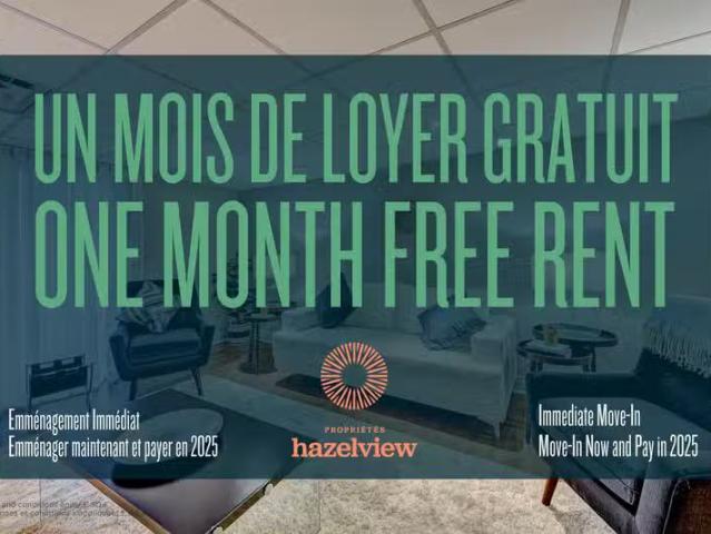 Condo for rent in St. Leonard's, Quebec