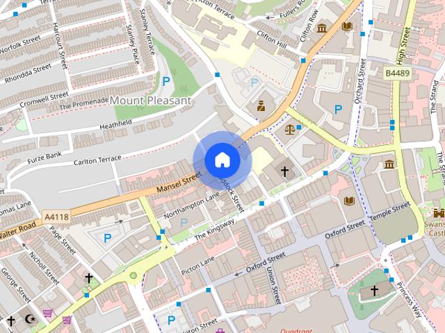 Apartment for rent in Mount Pleasant, Swansea