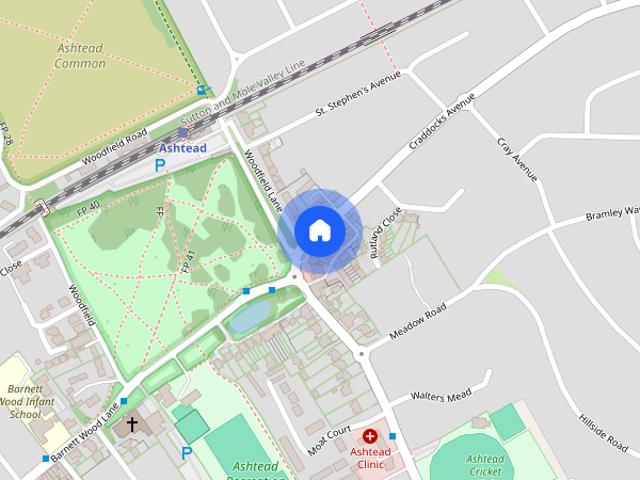 Apartment for rent in Pachesham Park, Surrey