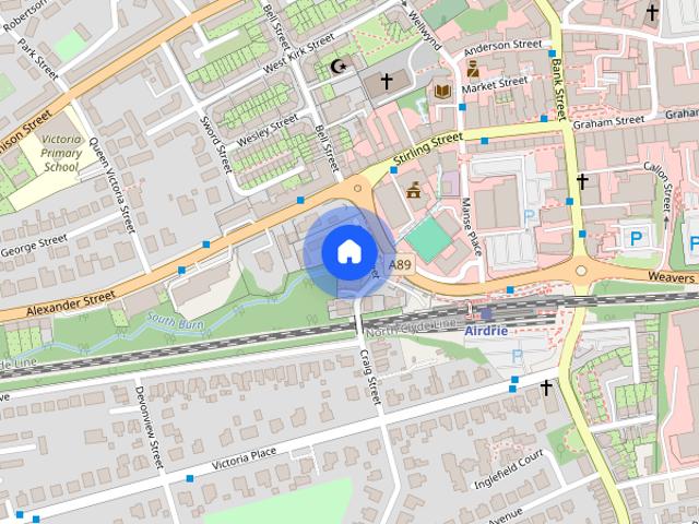 Apartment for rent in Airdrie, Scotland