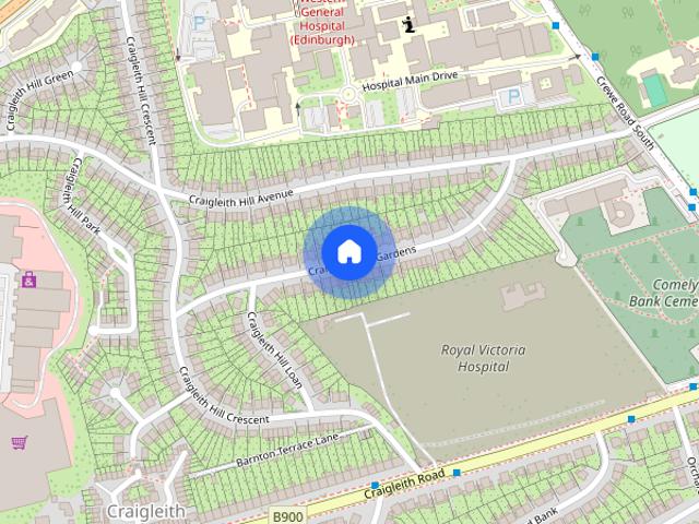 House for rent in Comely Bank, Craigleith