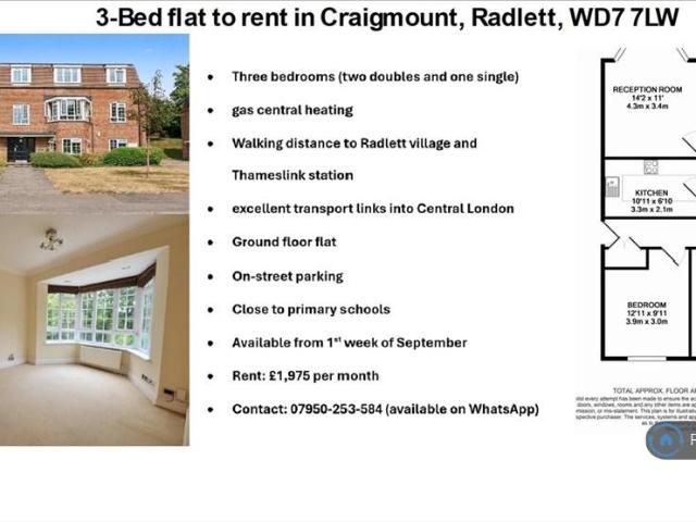 Apartment for rent in Radlett, Hertsmere