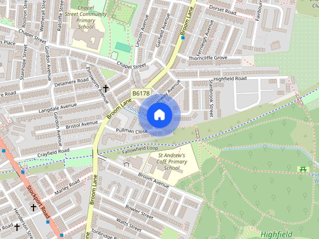 House for rent in Levenshulme, Manchester