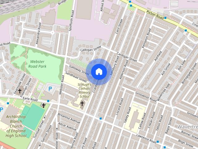 Room for rent in Wavertree, Liverpool