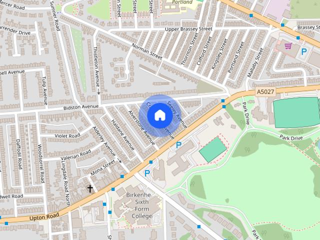 House for rent in Claughton, Birkenhead