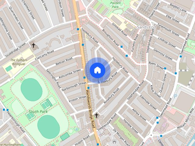 House for rent in Fulham, Sands End