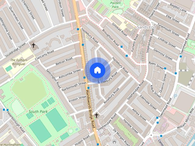 House for rent in Fulham, Sands End