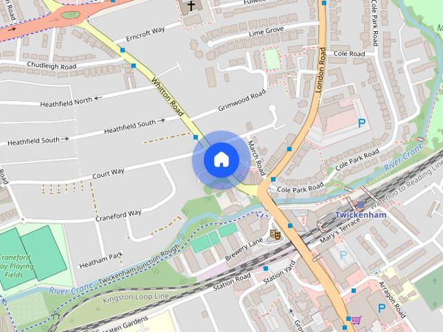 Apartment for rent in St Margarets, Greater London