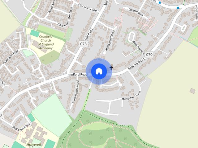 House for rent in Cranfield, Bedfordshire