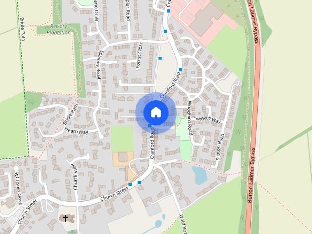 Townhouse for rent in Burton Latimer
