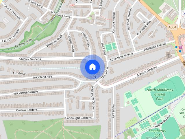 House for rent in Muswell Hill, Greater London