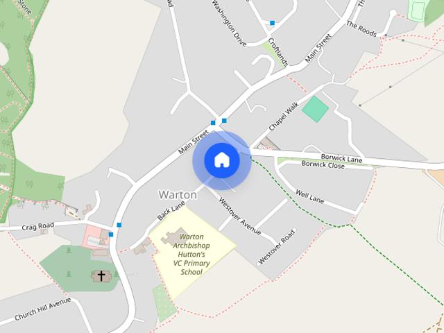 House for rent in Warton, Bare
