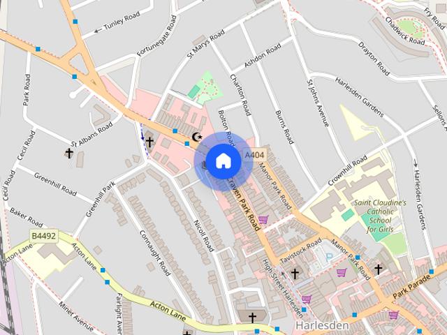Apartment for rent in Harlesden, Greater London