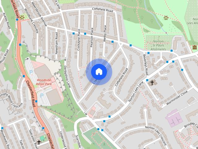 House for rent in Meersbrook, South Yorkshire