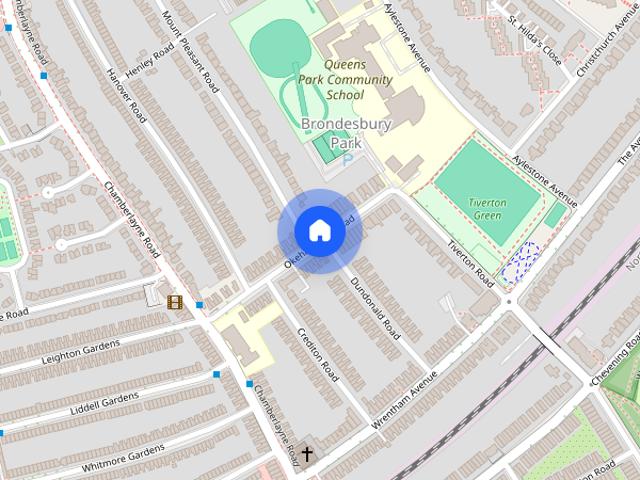 Apartment for rent in Brondesbury, Greater London