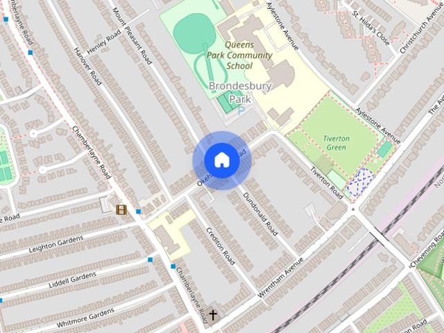 Apartment for rent in Brondesbury, Greater London