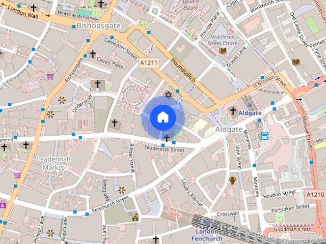 Apartment for rent in Aldgate, Lyons