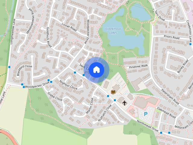 House for rent in Creekmoor, Poole