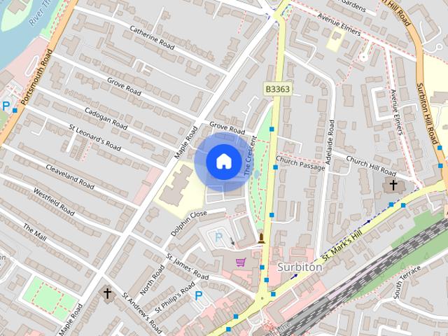 Apartment for rent in Surbiton, Greater London