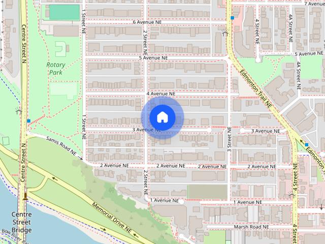 Apartment for rent in Crescent Heights, Calgary