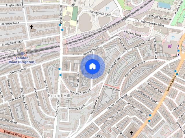 Apartment for rent in Round Hill, Brighton & Hove