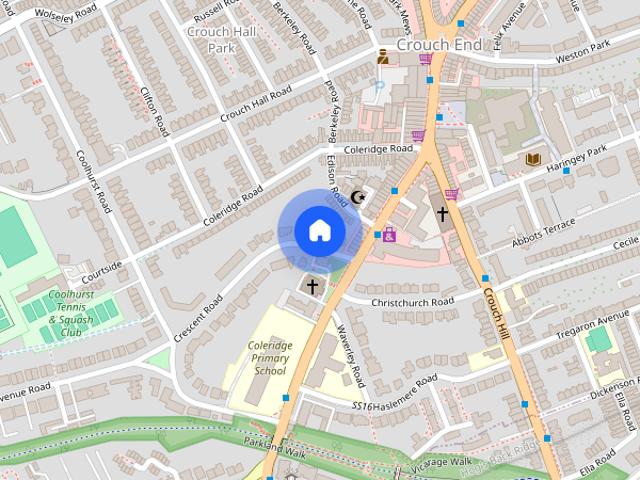 Apartment for rent in Crouch Hall Park, Greater London