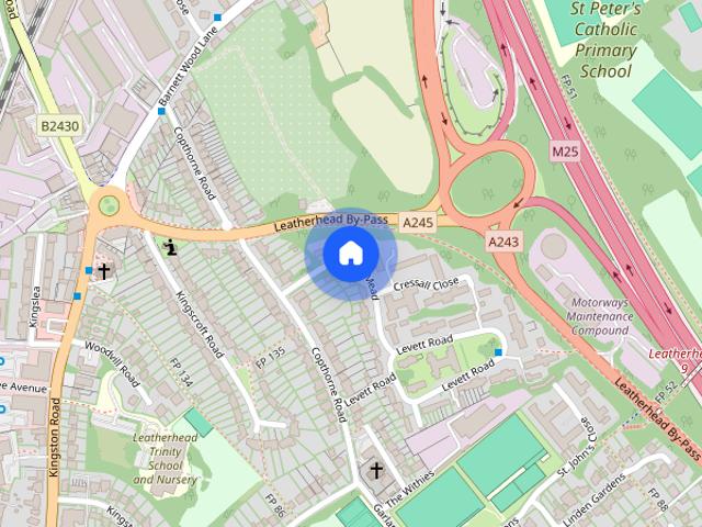 Apartment for rent in Pachesham Park, Surrey