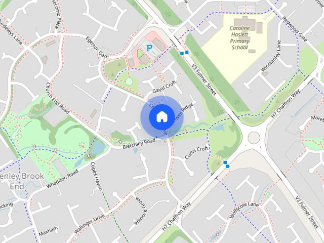 House for rent in Shenley Brook End, Milton Keynes