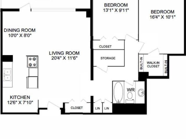 Apartment for rent in Dynes, Burlington