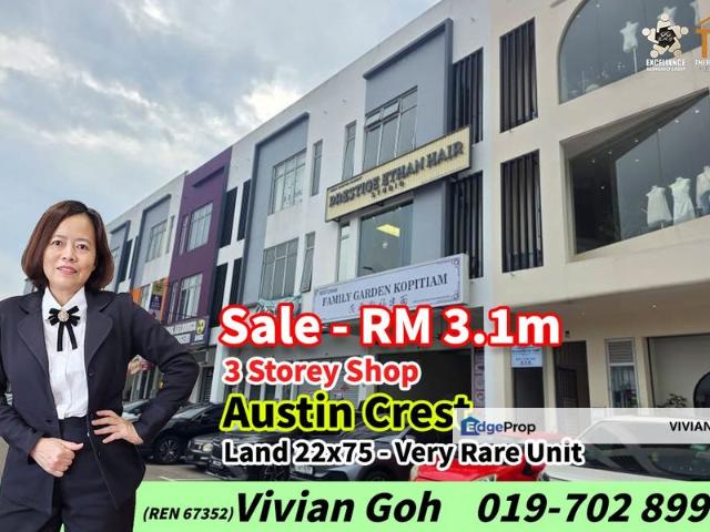 Shop for sale in Johor