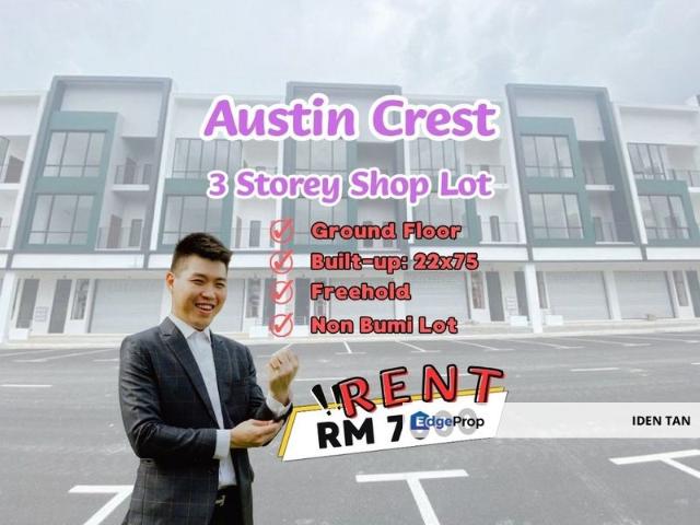 Shop for rent in Johor