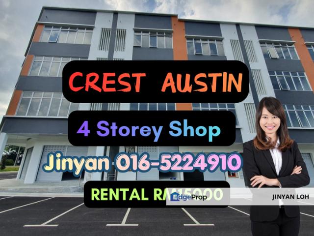 Shop for rent in Taman JP Perdana, Johor Bahru