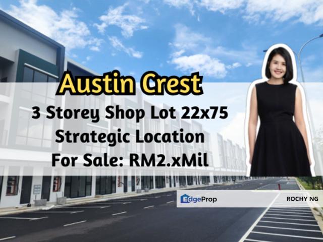 Shop for sale in Tebrau, Johor