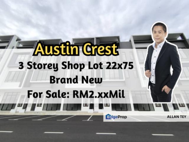 Shop for sale in Tebrau, Johor