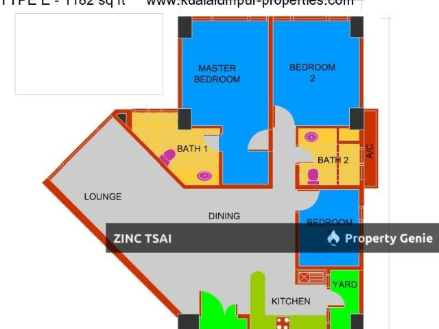 Serviced Residence for rent in Country Heights Damansara, Kuala Lumpur