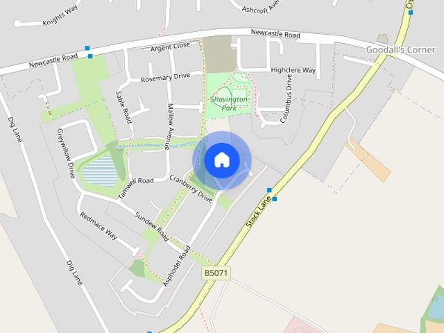 House for rent in Wybunbury, Shavington