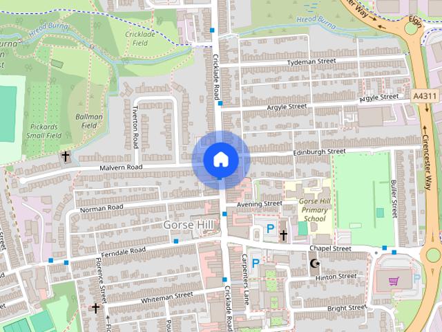 House for rent in Rodbourne, Swindon