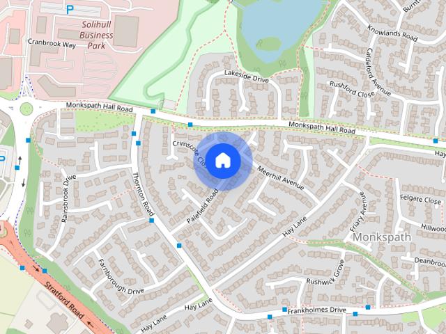 House for rent in Monkspath, Solihull