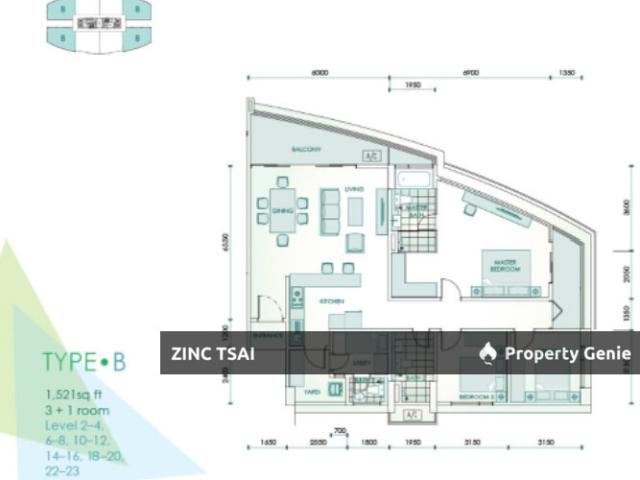 Condominium for rent in Tanjong Sepat, Selangor