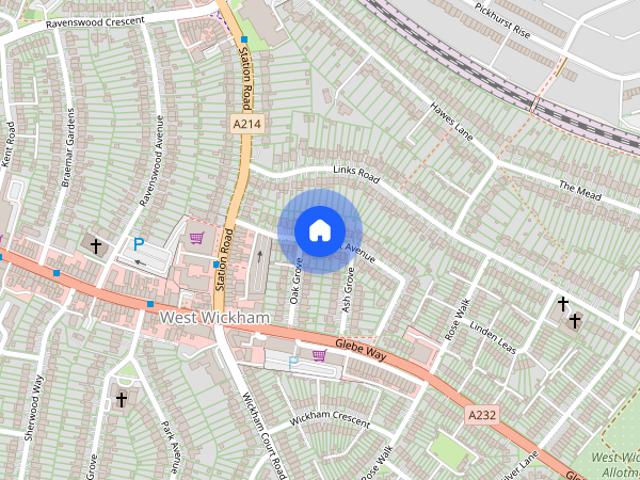 Apartment for rent in West Wickham, Greater London