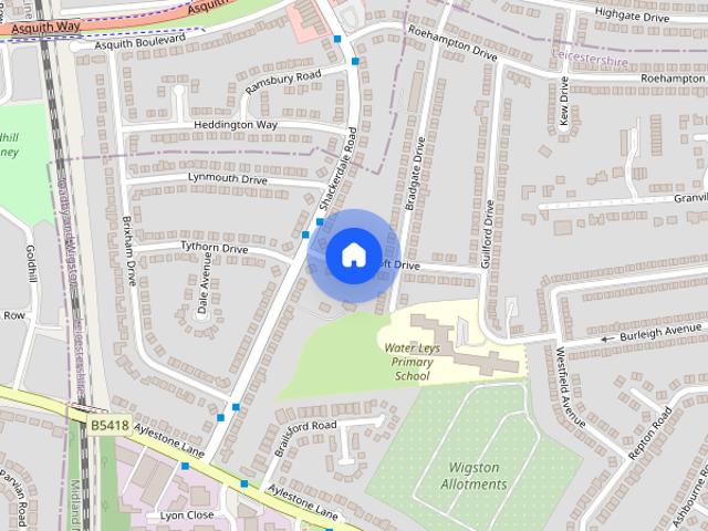 House for rent in Wigston Magna, Leicestershire