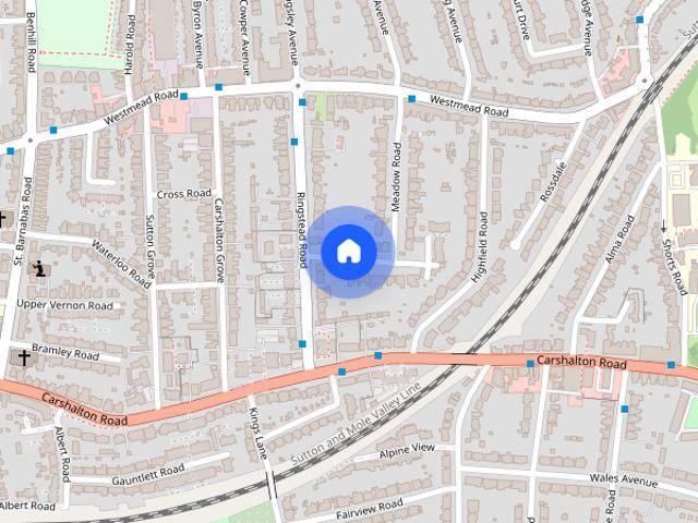 House for rent in The Wrythe, Greater London