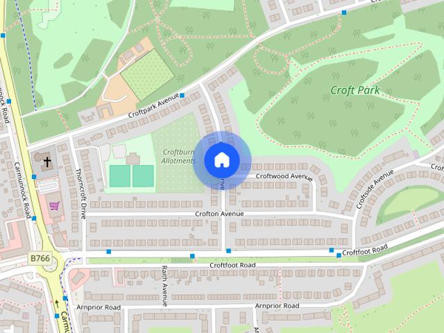 Apartment for rent in Croftfoot, Scotland