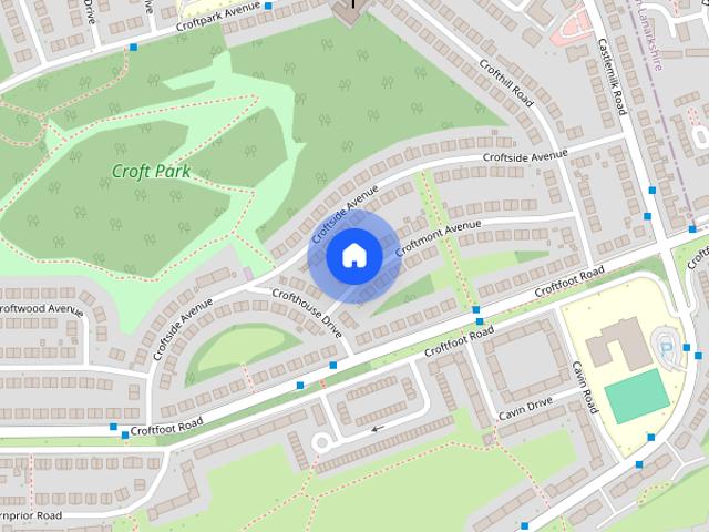 Apartment for rent in Croftfoot, Glasgow